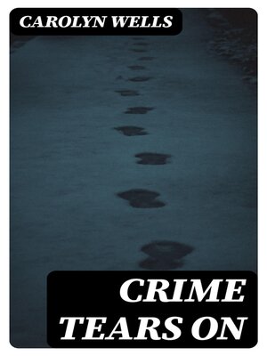 cover image of Crime Tears On